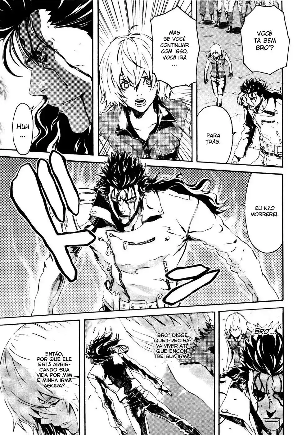 Read Black and Blue Hungry Wolf - Fist of the North Star Rei Gaiden PT Manga Online