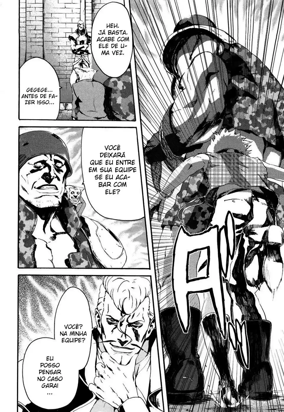 Read Black and Blue Hungry Wolf - Fist of the North Star Rei Gaiden PT Manga Online