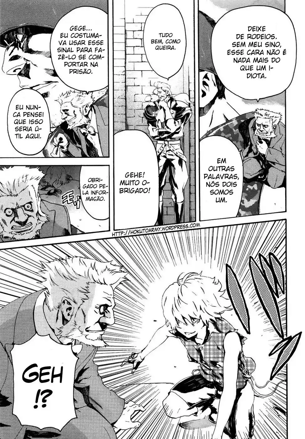 Read Black and Blue Hungry Wolf - Fist of the North Star Rei Gaiden PT Manga Online