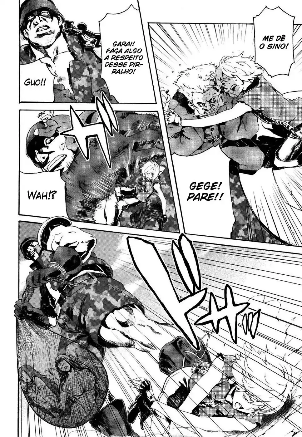 Read Black and Blue Hungry Wolf - Fist of the North Star Rei Gaiden PT Manga Online