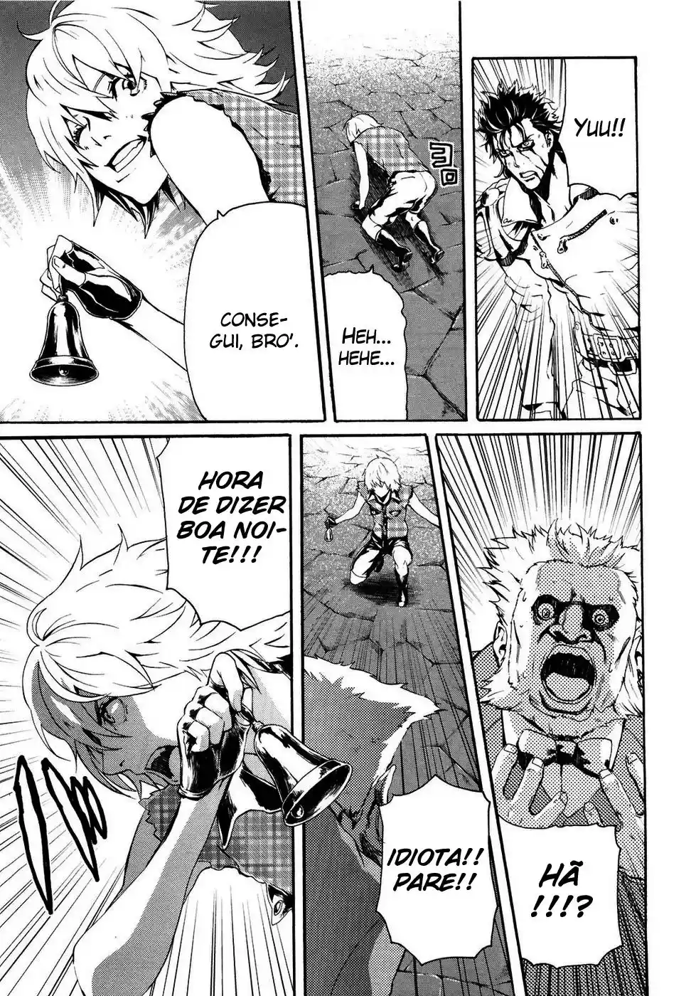 Read Black and Blue Hungry Wolf - Fist of the North Star Rei Gaiden PT Manga Online