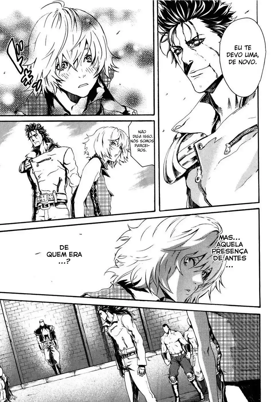 Read Black and Blue Hungry Wolf - Fist of the North Star Rei Gaiden PT Manga Online