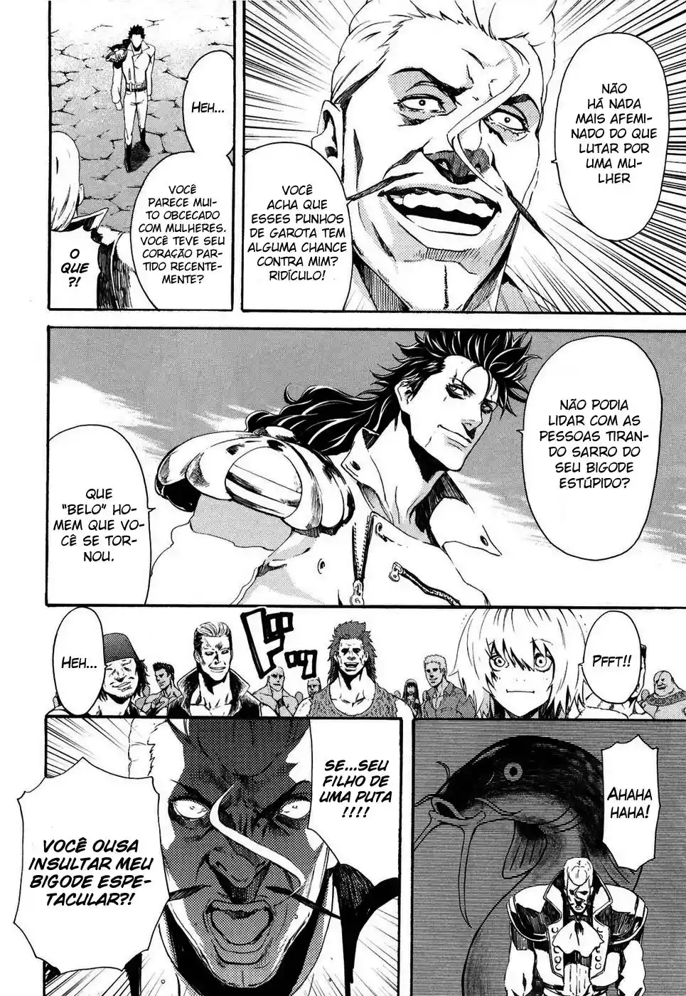 Read Black and Blue Hungry Wolf - Fist of the North Star Rei Gaiden PT Manga Online