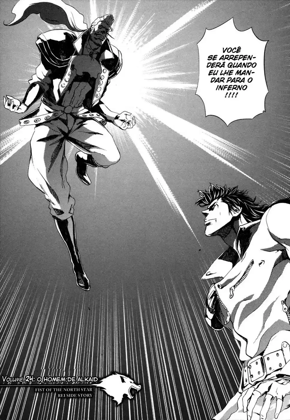 Read Black and Blue Hungry Wolf - Fist of the North Star Rei Gaiden PT Manga Online