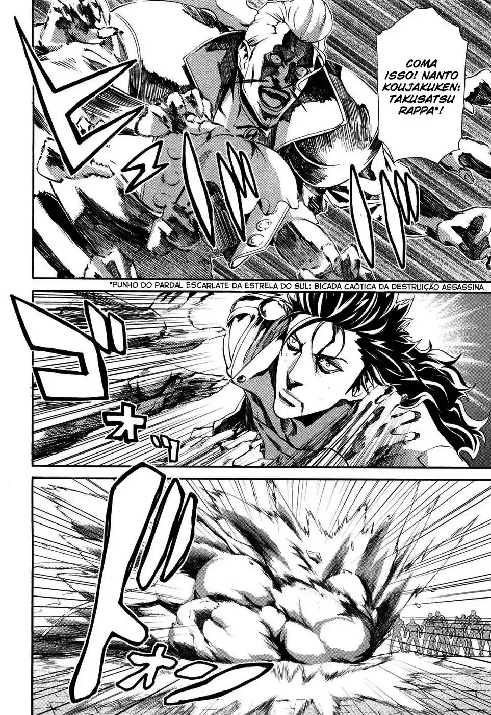 Read Black and Blue Hungry Wolf - Fist of the North Star Rei Gaiden PT Manga Online