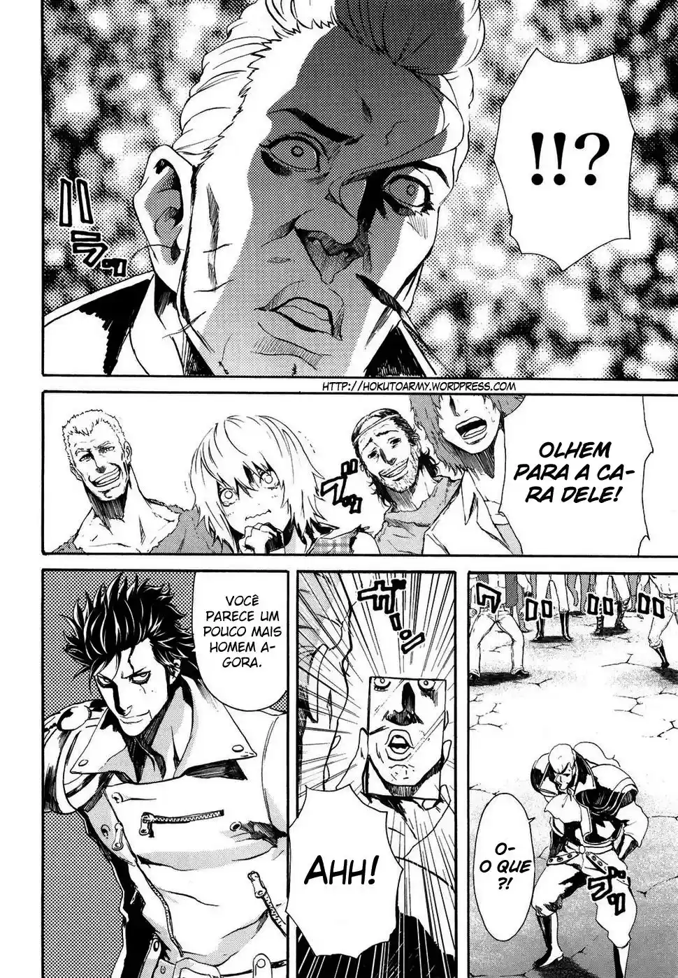 Read Black and Blue Hungry Wolf - Fist of the North Star Rei Gaiden PT Manga Online