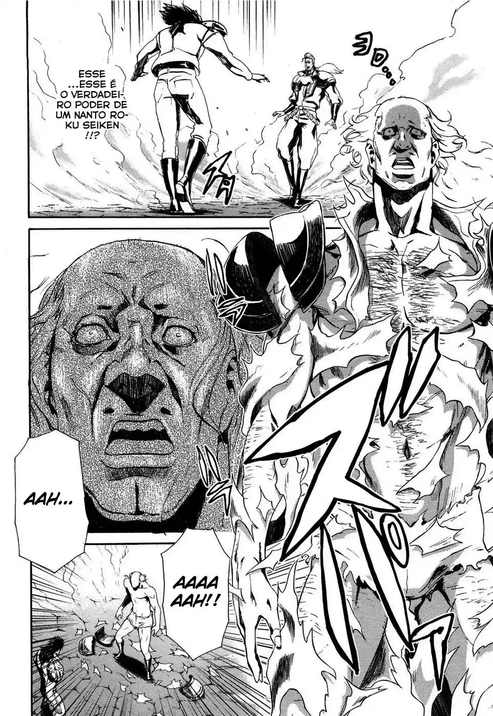 Read Black and Blue Hungry Wolf - Fist of the North Star Rei Gaiden PT Manga Online