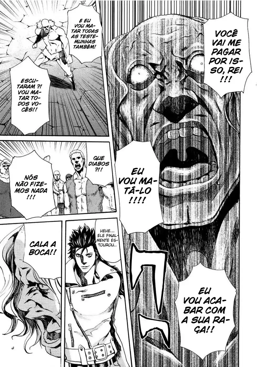 Read Black and Blue Hungry Wolf - Fist of the North Star Rei Gaiden PT Manga Online