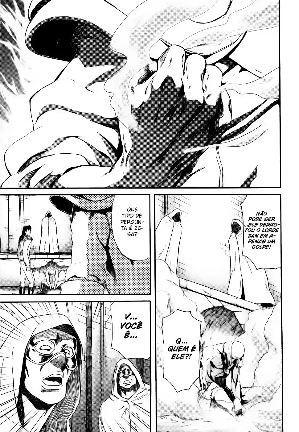 Read Black and Blue Hungry Wolf - Fist of the North Star Rei Gaiden PT Manga Online