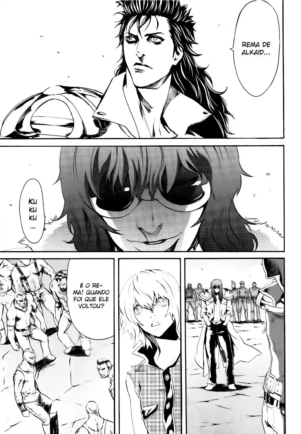 Read Black and Blue Hungry Wolf - Fist of the North Star Rei Gaiden PT Manga Online