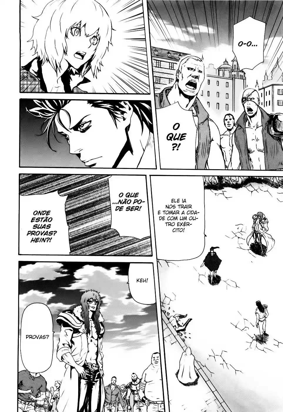 Read Black and Blue Hungry Wolf - Fist of the North Star Rei Gaiden PT Manga Online