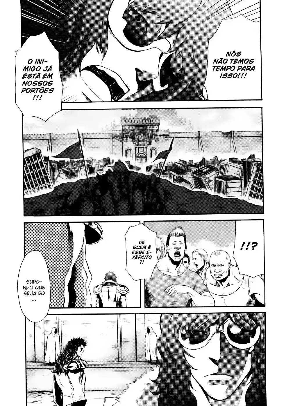 Read Black and Blue Hungry Wolf - Fist of the North Star Rei Gaiden PT Manga Online