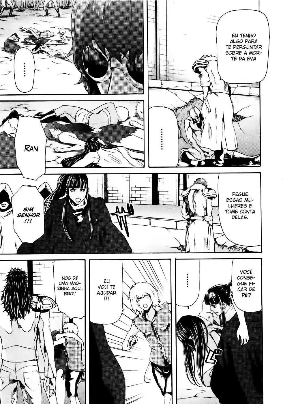 Read Black and Blue Hungry Wolf - Fist of the North Star Rei Gaiden PT Manga Online