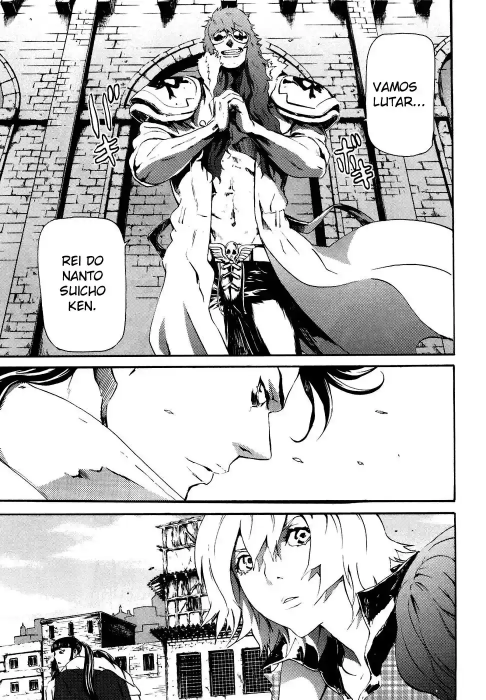 Read Black and Blue Hungry Wolf - Fist of the North Star Rei Gaiden PT Manga Online