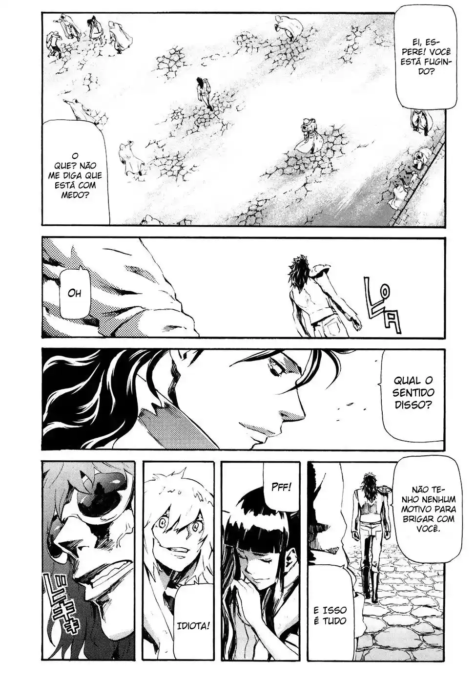 Read Black and Blue Hungry Wolf - Fist of the North Star Rei Gaiden PT Manga Online