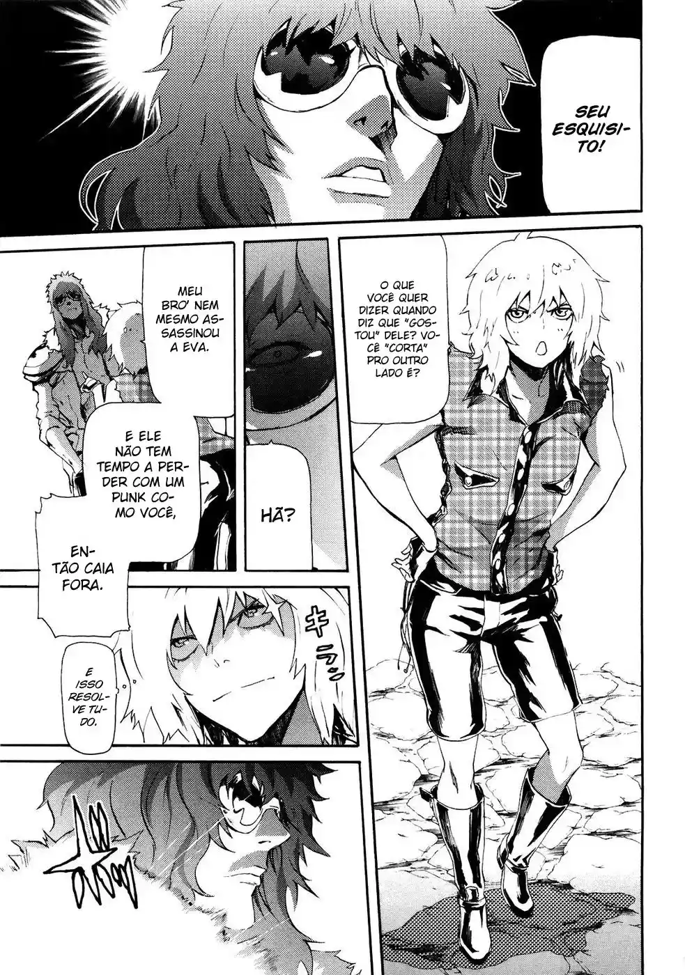 Read Black and Blue Hungry Wolf - Fist of the North Star Rei Gaiden PT Manga Online