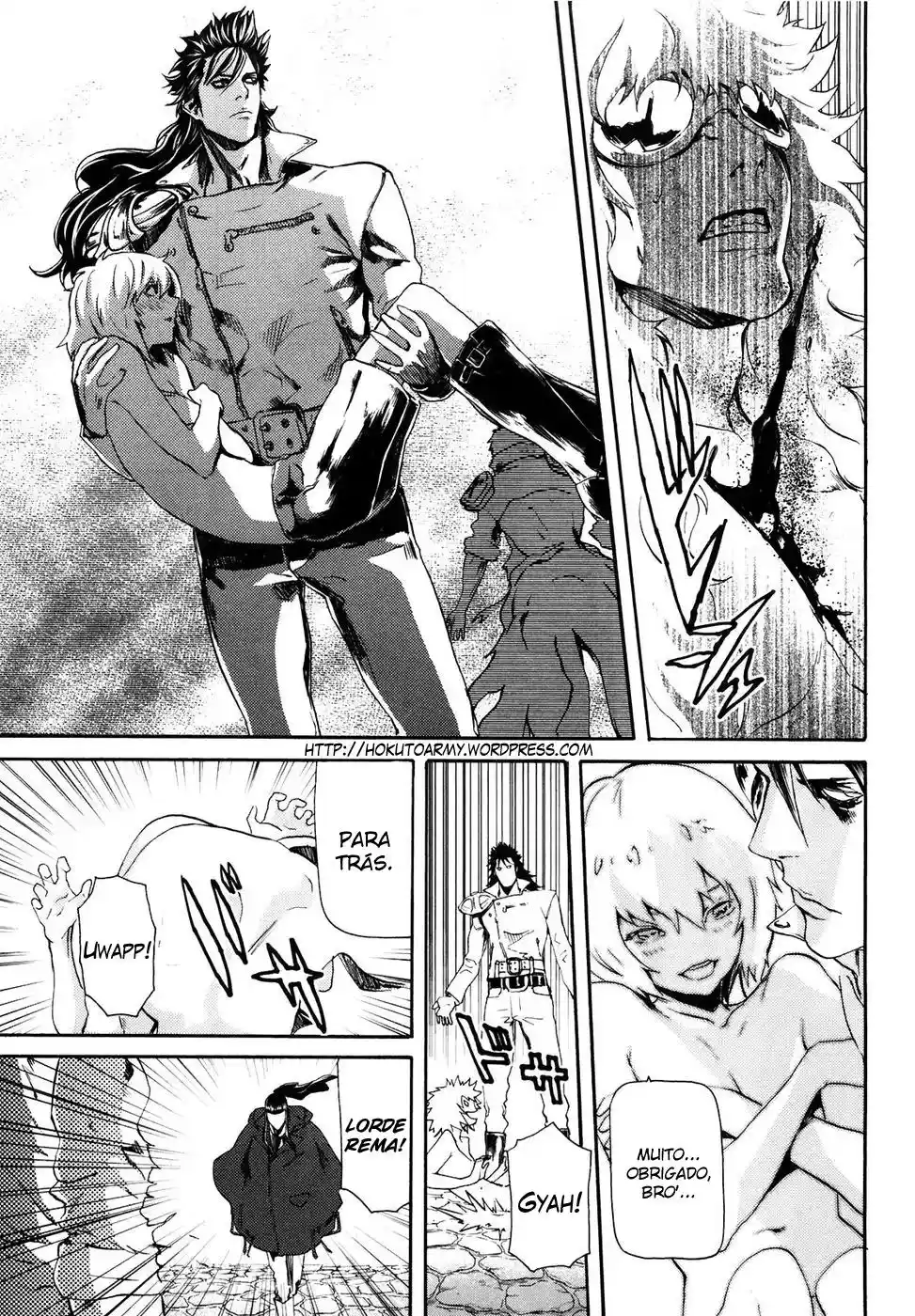 Read Black and Blue Hungry Wolf - Fist of the North Star Rei Gaiden PT Manga Online