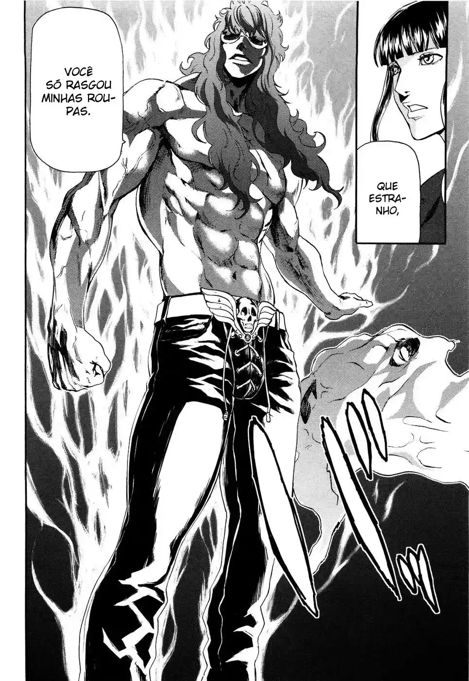 Read Black and Blue Hungry Wolf - Fist of the North Star Rei Gaiden PT Manga Online