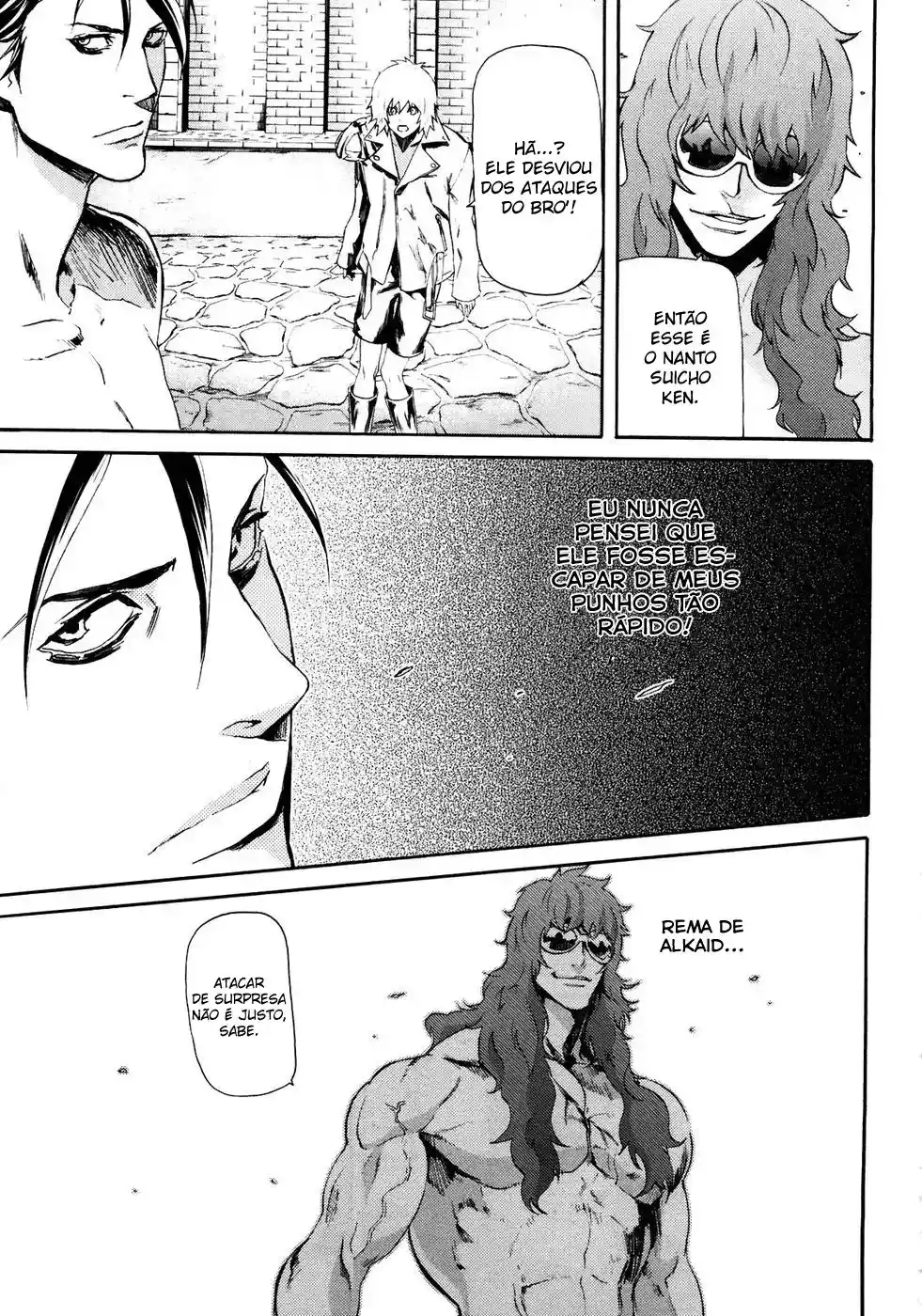 Read Black and Blue Hungry Wolf - Fist of the North Star Rei Gaiden PT Manga Online