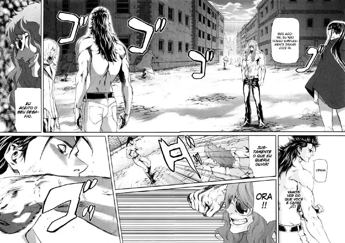 Read Black and Blue Hungry Wolf - Fist of the North Star Rei Gaiden PT Manga Online