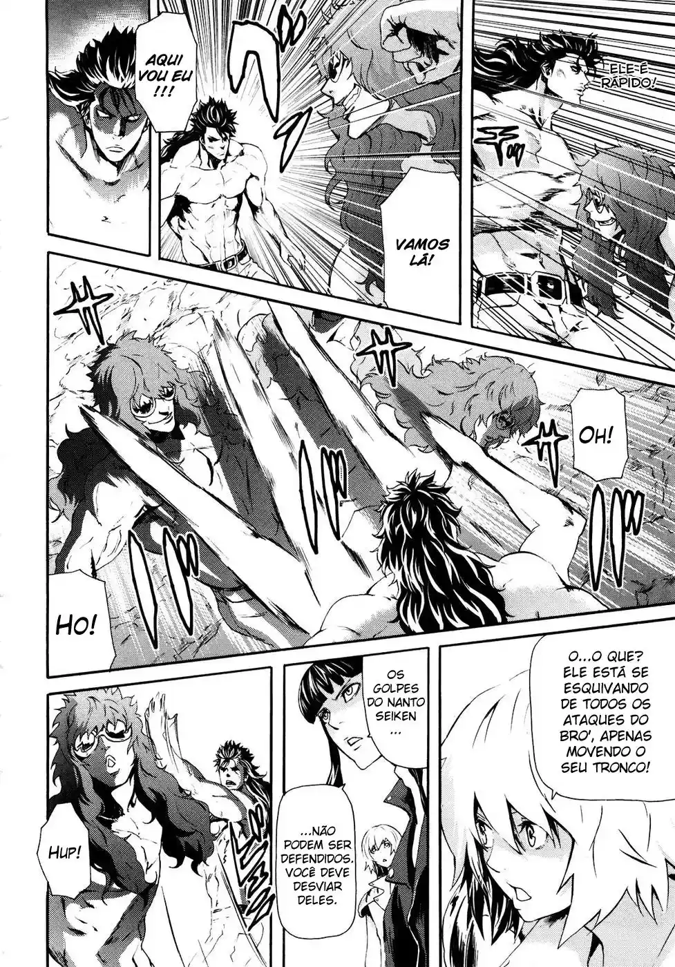 Read Black and Blue Hungry Wolf - Fist of the North Star Rei Gaiden PT Manga Online