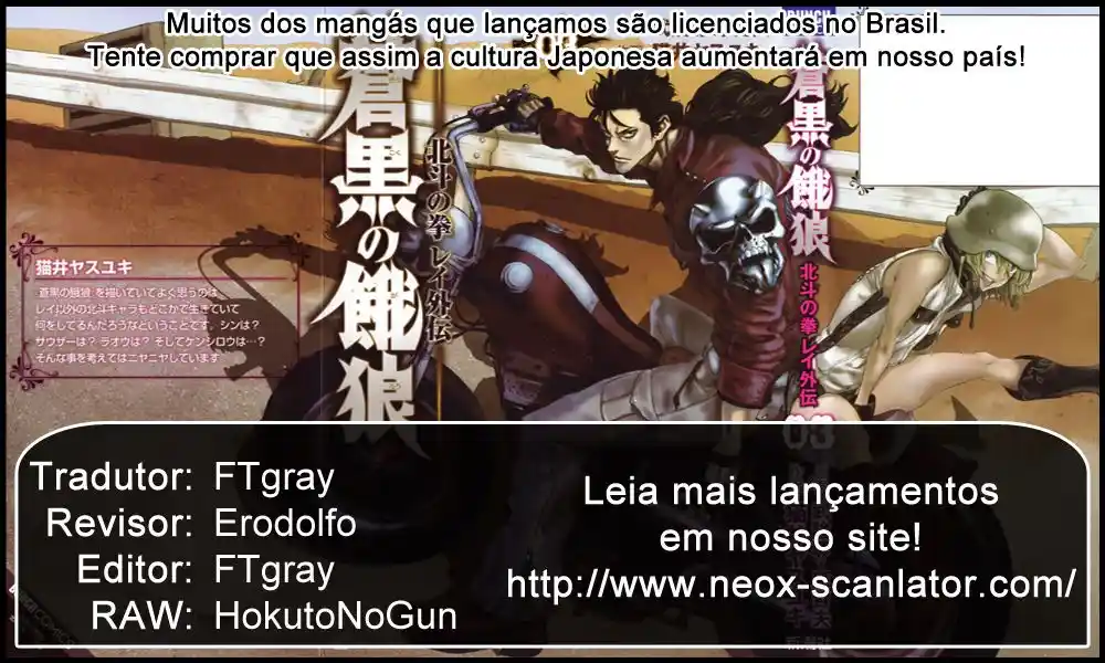 Read Black and Blue Hungry Wolf - Fist of the North Star Rei Gaiden PT Manga Online