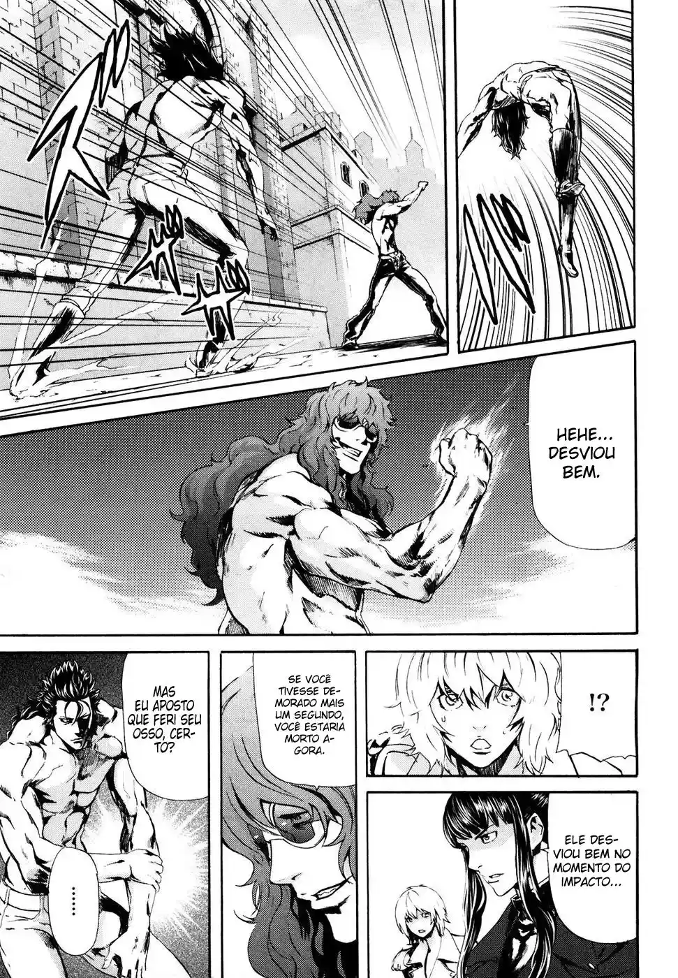 Read Black and Blue Hungry Wolf - Fist of the North Star Rei Gaiden PT Manga Online