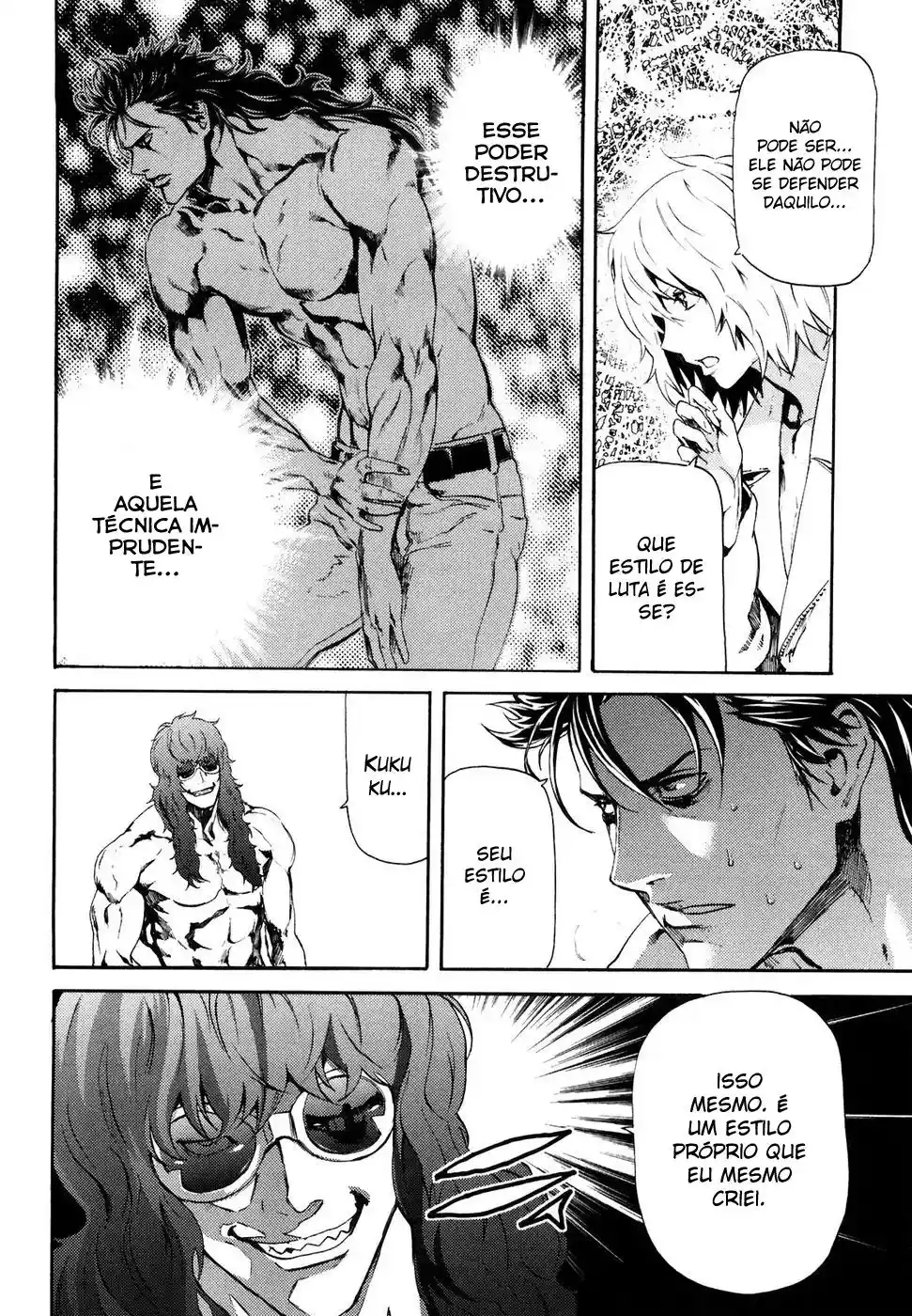 Read Black and Blue Hungry Wolf - Fist of the North Star Rei Gaiden PT Manga Online