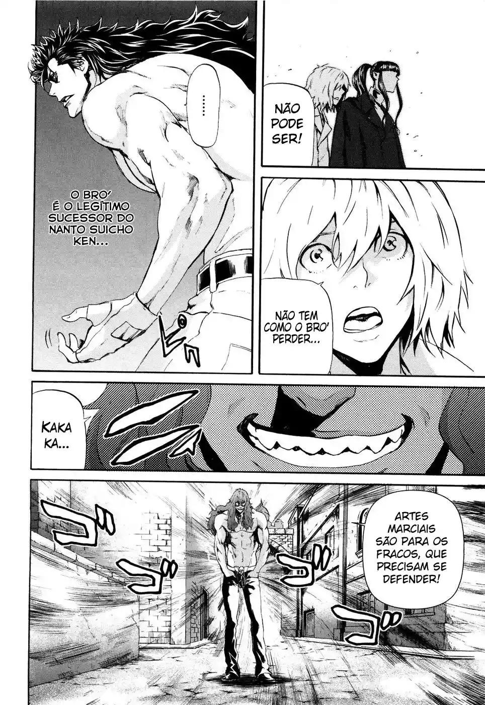 Read Black and Blue Hungry Wolf - Fist of the North Star Rei Gaiden PT Manga Online