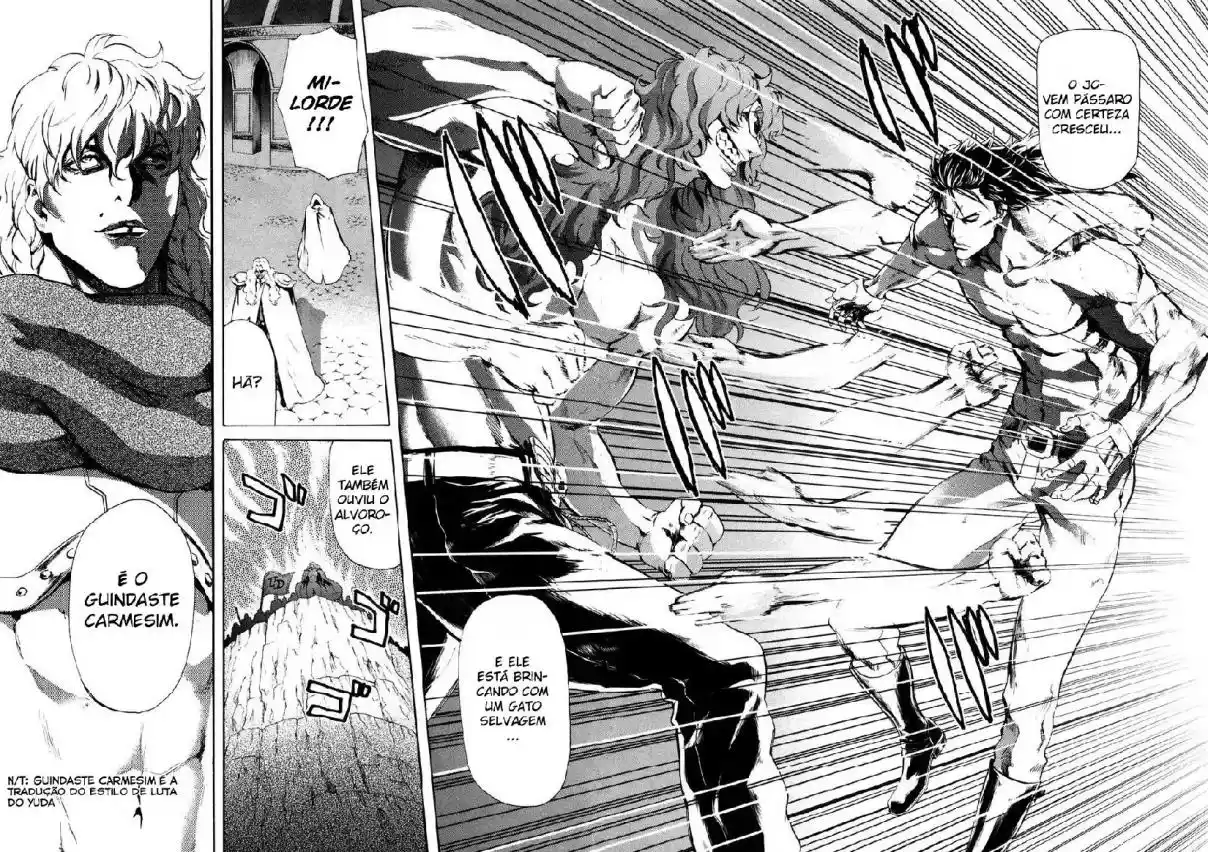 Read Black and Blue Hungry Wolf - Fist of the North Star Rei Gaiden PT Manga Online