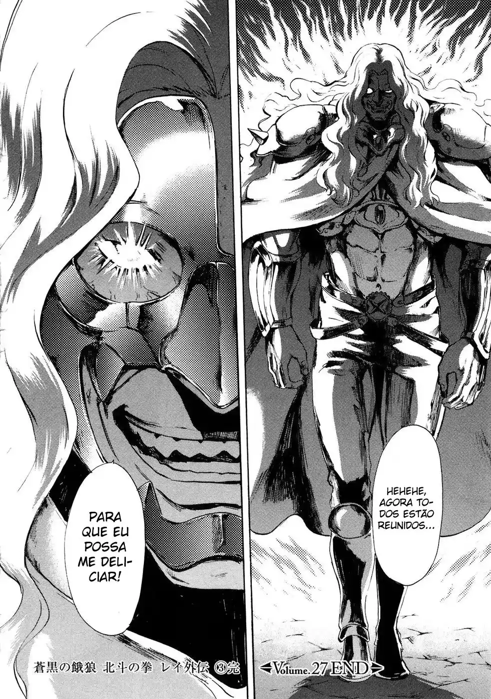 Read Black and Blue Hungry Wolf - Fist of the North Star Rei Gaiden PT Manga Online