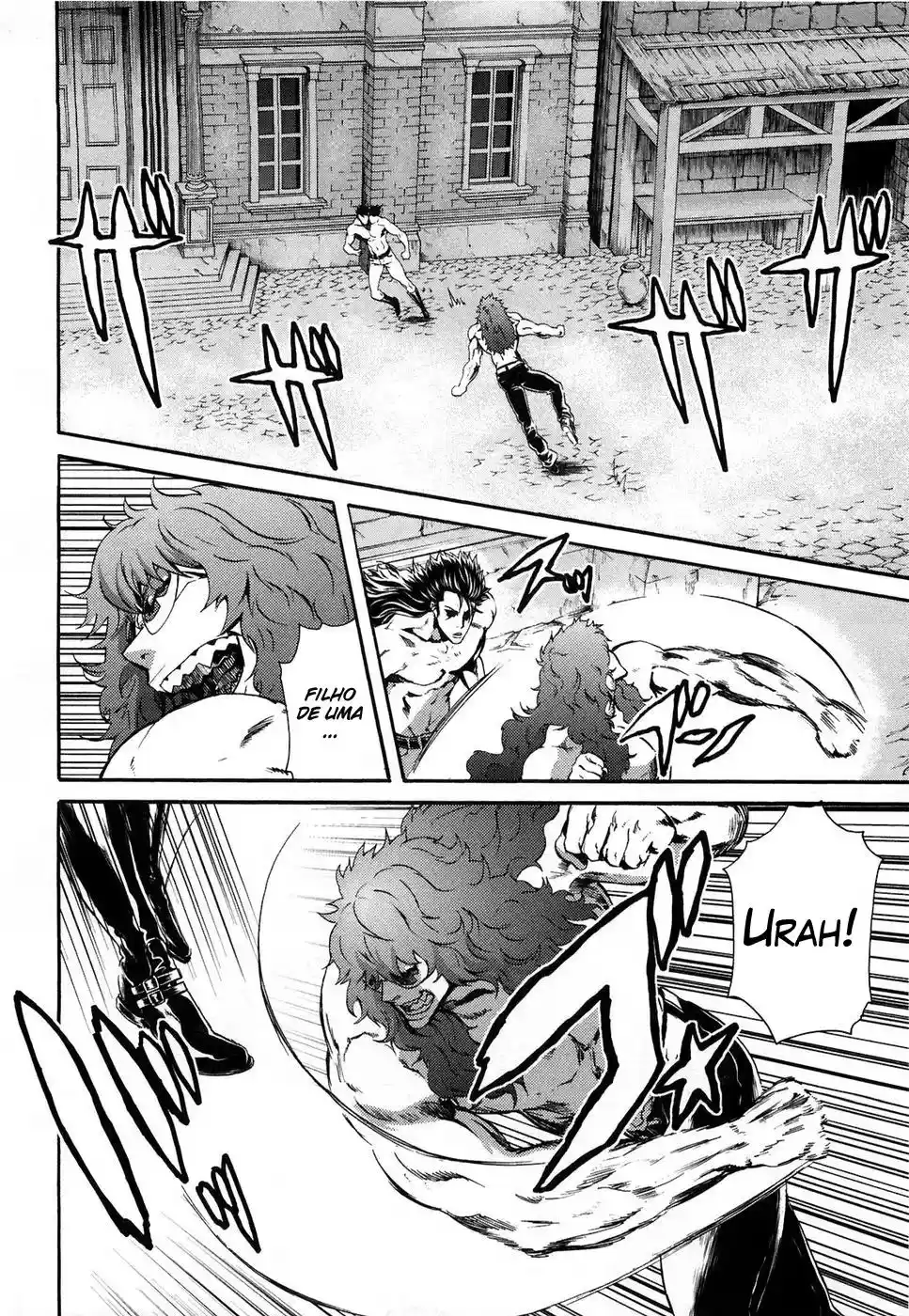 Read Black and Blue Hungry Wolf - Fist of the North Star Rei Gaiden PT Manga Online