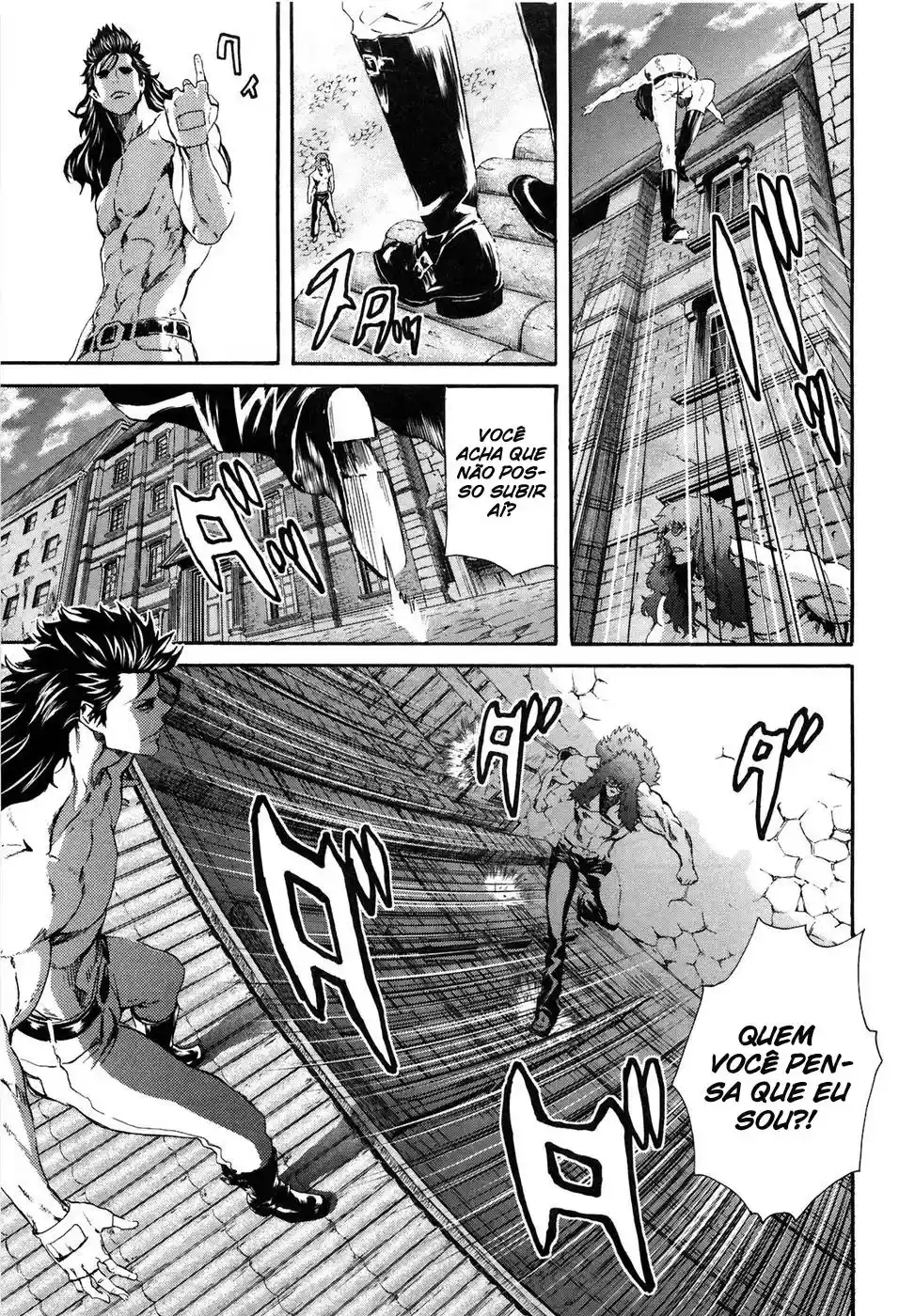 Read Black and Blue Hungry Wolf - Fist of the North Star Rei Gaiden PT Manga Online