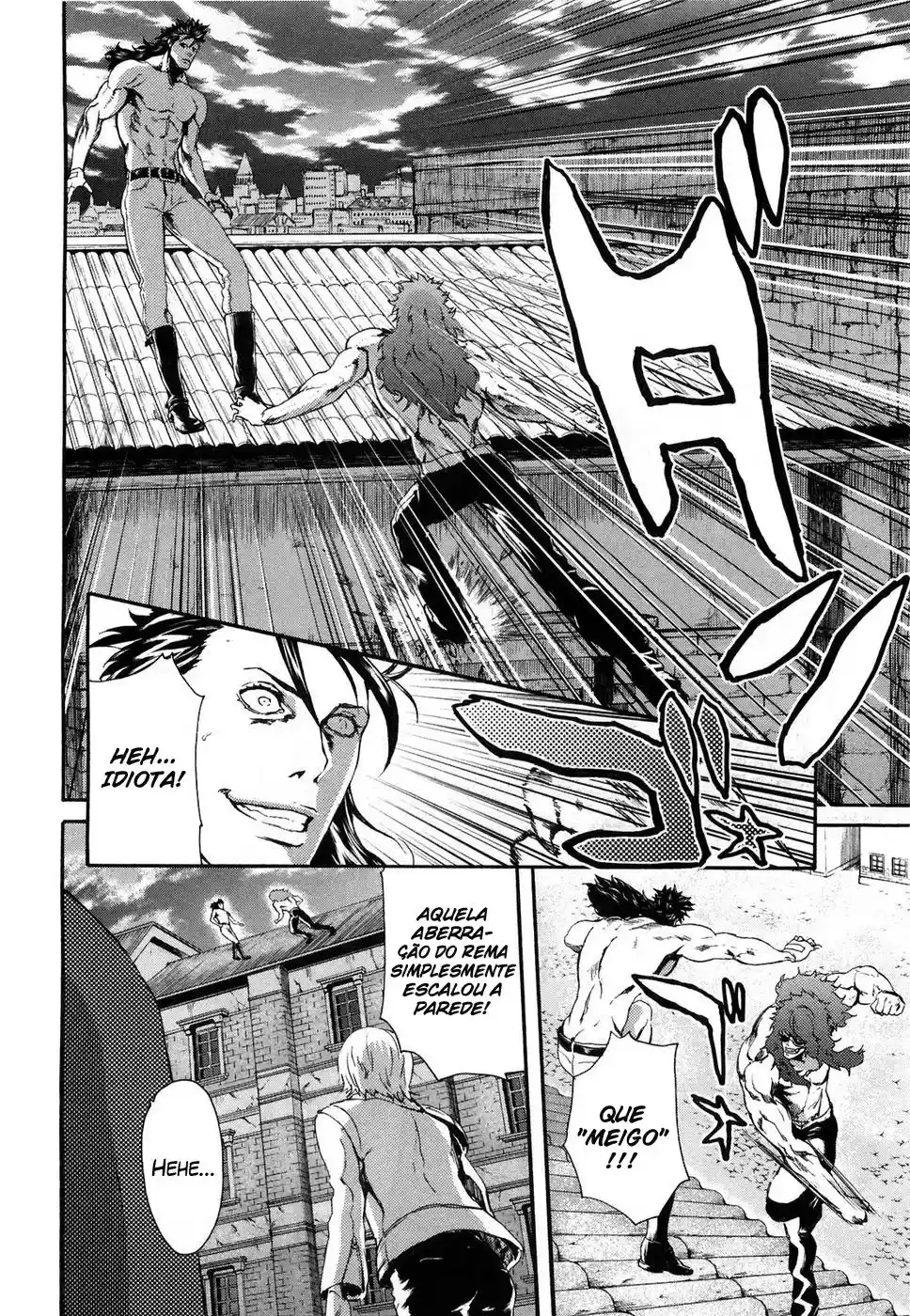 Read Black and Blue Hungry Wolf - Fist of the North Star Rei Gaiden PT Manga Online