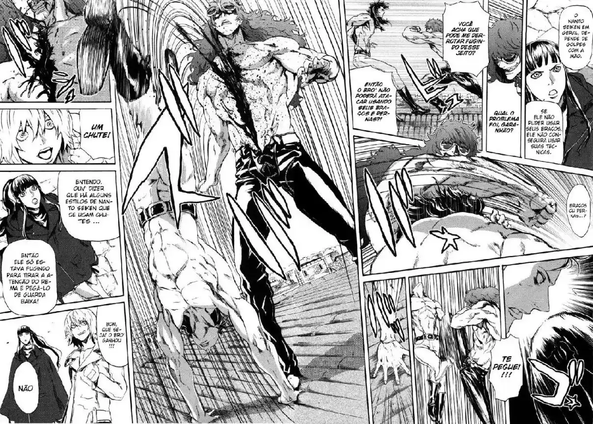 Read Black and Blue Hungry Wolf - Fist of the North Star Rei Gaiden PT Manga Online