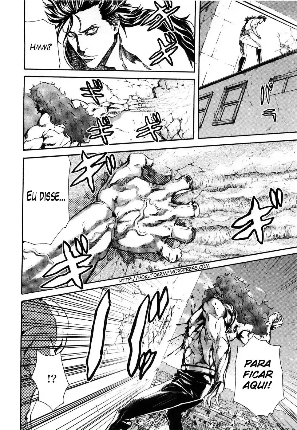 Read Black and Blue Hungry Wolf - Fist of the North Star Rei Gaiden PT Manga Online