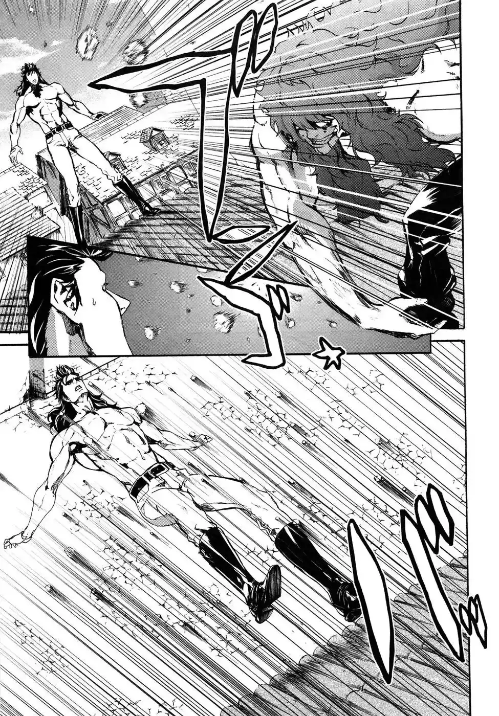 Read Black and Blue Hungry Wolf - Fist of the North Star Rei Gaiden PT Manga Online