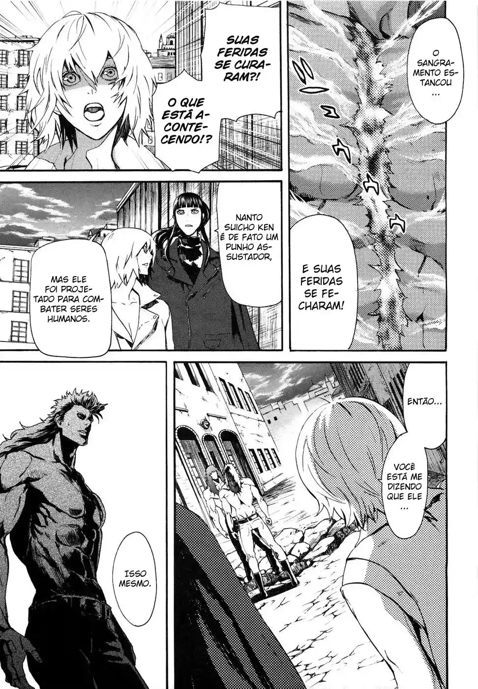 Read Black and Blue Hungry Wolf - Fist of the North Star Rei Gaiden PT Manga Online