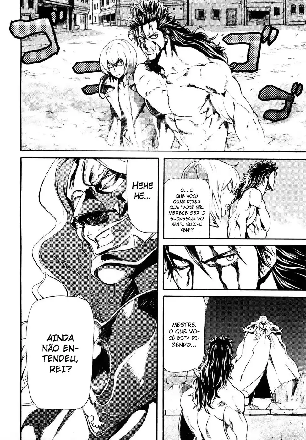 Read Black and Blue Hungry Wolf - Fist of the North Star Rei Gaiden PT Manga Online