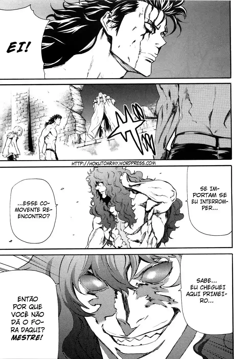 Read Black and Blue Hungry Wolf - Fist of the North Star Rei Gaiden PT Manga Online