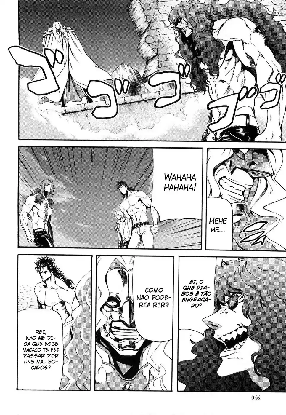 Read Black and Blue Hungry Wolf - Fist of the North Star Rei Gaiden PT Manga Online