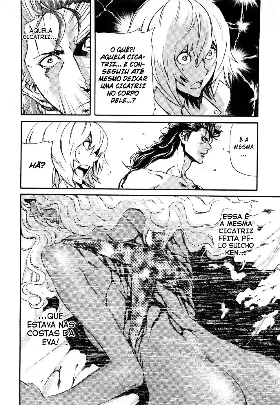 Read Black and Blue Hungry Wolf - Fist of the North Star Rei Gaiden PT Manga Online