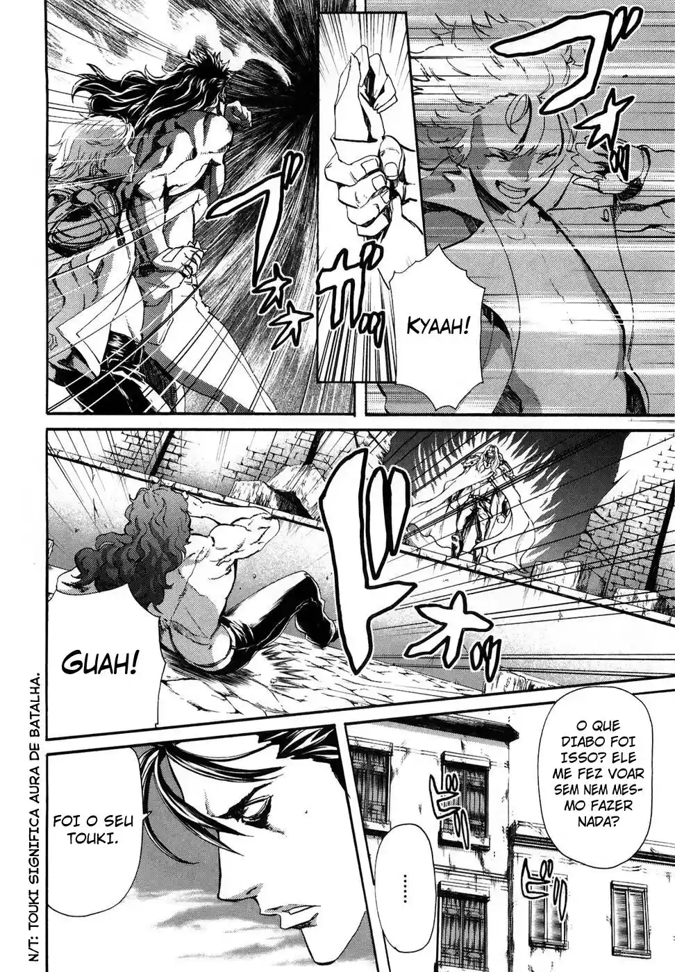 Read Black and Blue Hungry Wolf - Fist of the North Star Rei Gaiden PT Manga Online