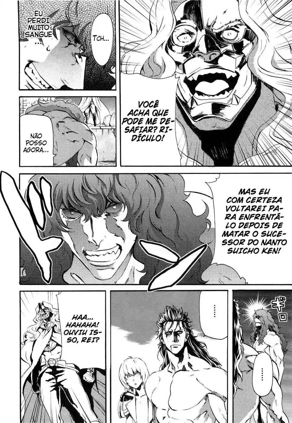 Read Black and Blue Hungry Wolf - Fist of the North Star Rei Gaiden PT Manga Online
