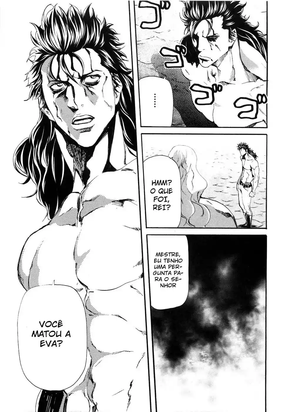 Read Black and Blue Hungry Wolf - Fist of the North Star Rei Gaiden PT Manga Online