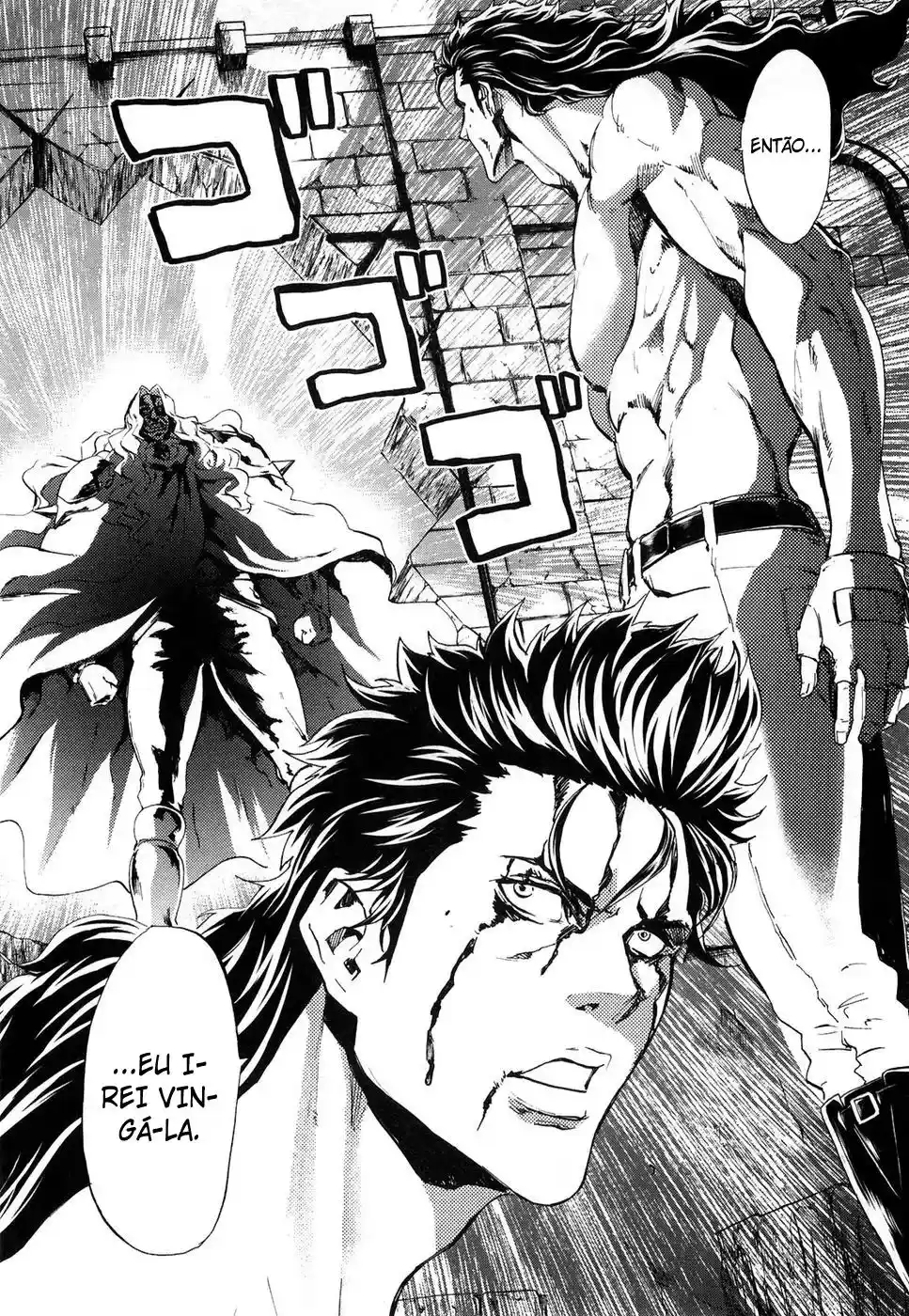Read Black and Blue Hungry Wolf - Fist of the North Star Rei Gaiden PT Manga Online