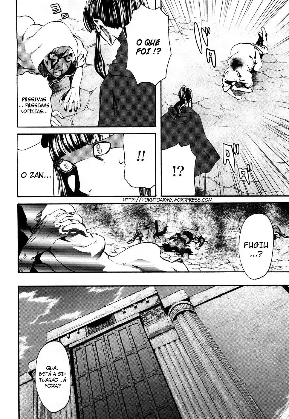 Read Black and Blue Hungry Wolf - Fist of the North Star Rei Gaiden PT Manga Online