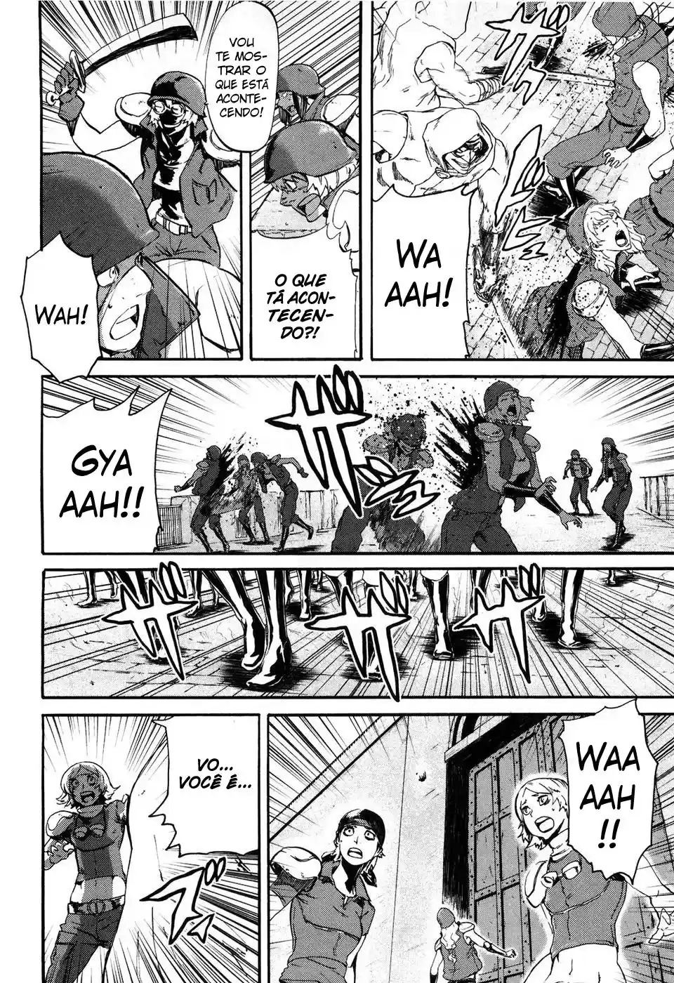 Read Black and Blue Hungry Wolf - Fist of the North Star Rei Gaiden PT Manga Online