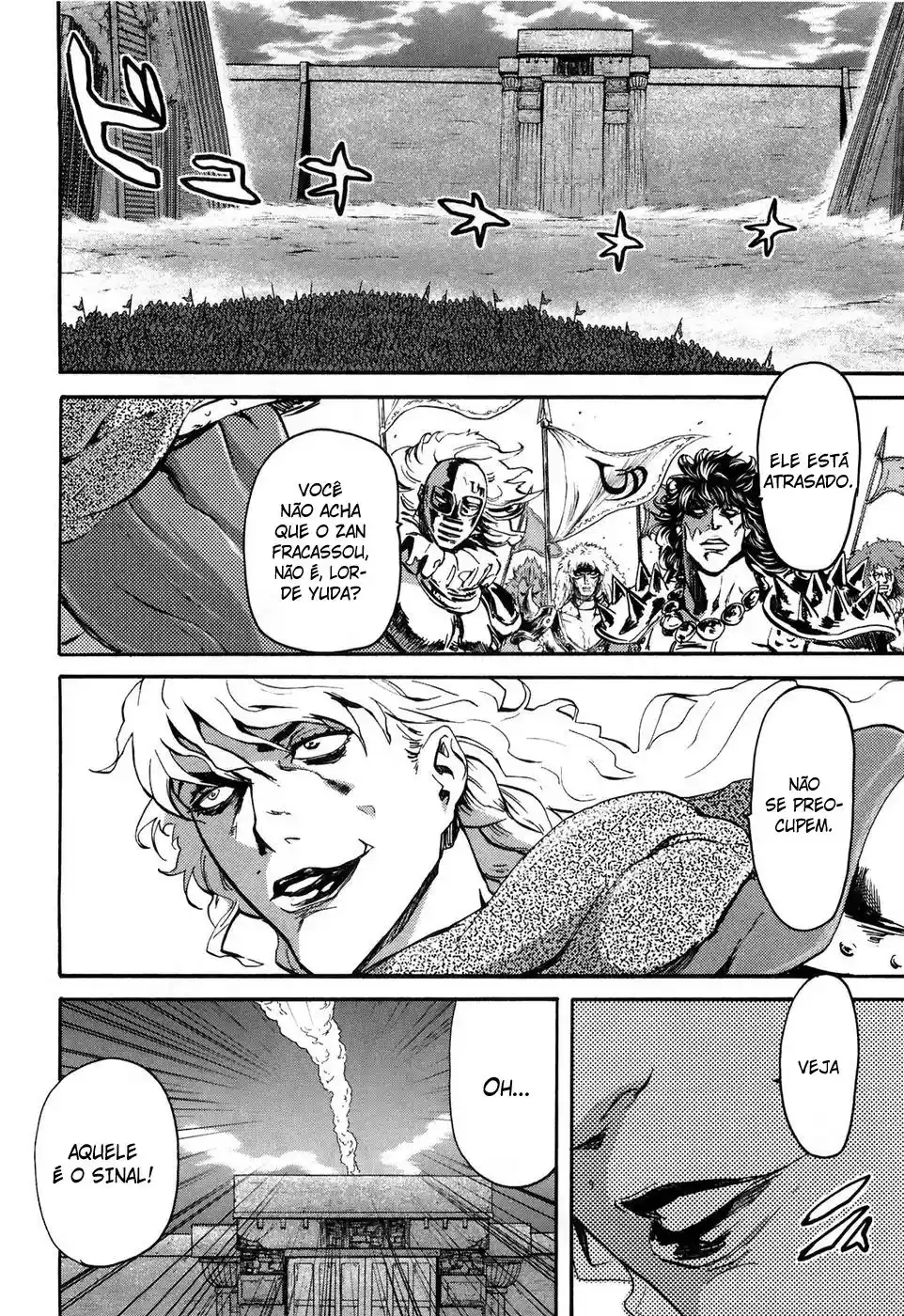 Read Black and Blue Hungry Wolf - Fist of the North Star Rei Gaiden PT Manga Online