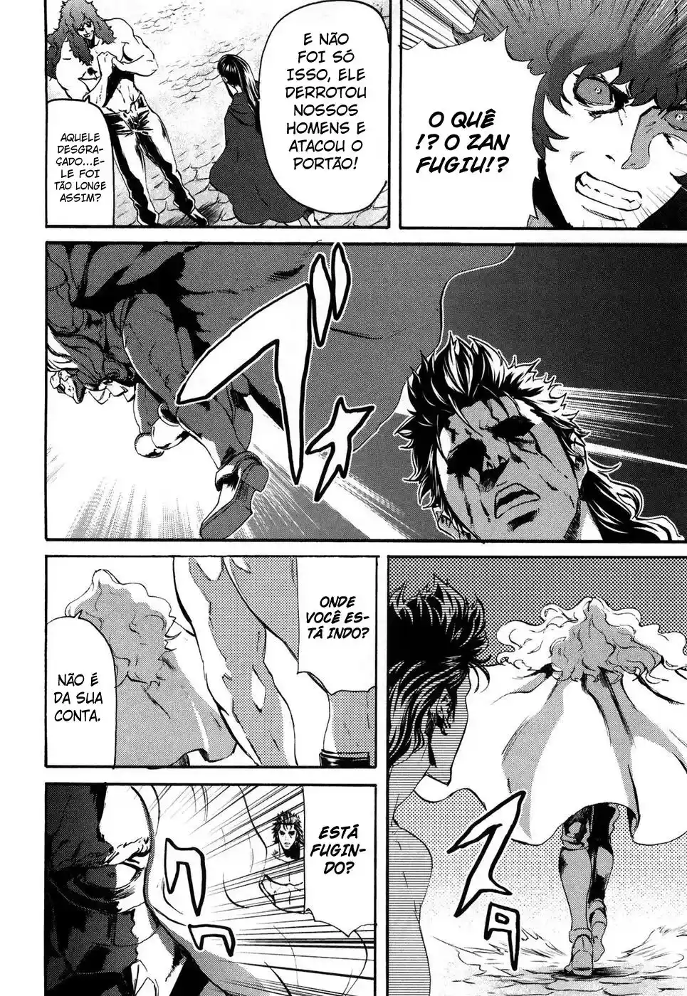 Read Black and Blue Hungry Wolf - Fist of the North Star Rei Gaiden PT Manga Online